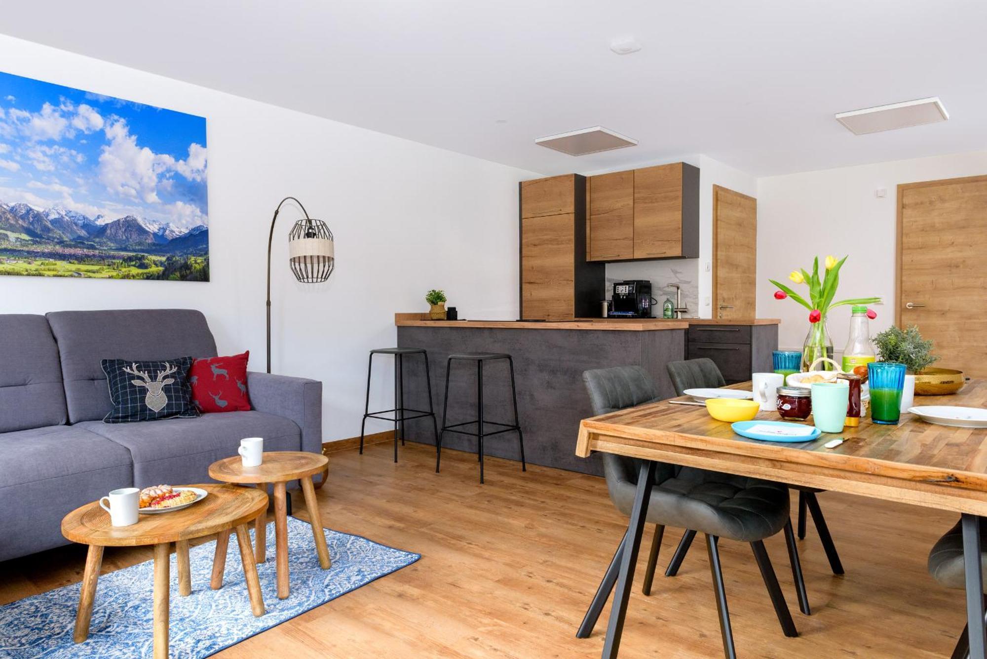 Berg Fux - Ferienwohnung Francis Der Esel Sonthofen Esterno foto