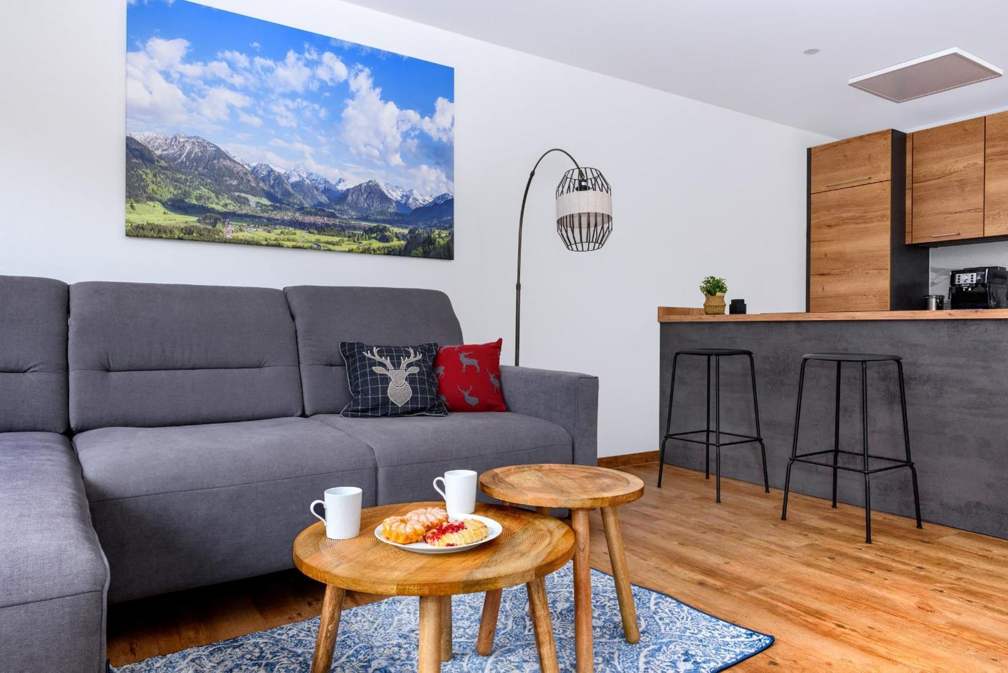 Berg Fux - Ferienwohnung Francis Der Esel Sonthofen Esterno foto